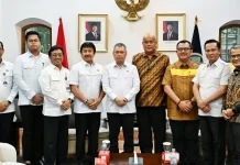 Koordinator Forkada Kepulauan Nias Audiensi dengan Kemenhub