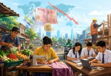 Disaat Rupiah Menjadi Perbincangan,Masyarakat Tetap Berkarya