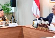 Bupati Nias Barat Hadiri Rapat Bersama Ketua DEN di Jakarta