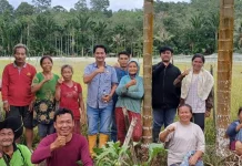 Kadis DKPP Nias Barat Kunjungi Petani di Hamparan Sawah Geri'i