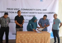 Yakopi Gandeng Pemkab Nias Utara dan ClimeCo Tanam Mangrove di Lahewa