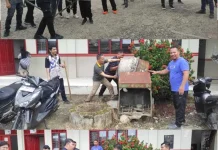 Aksi Gotong Royong FKIP UNIAS di Lingkungan Kampus