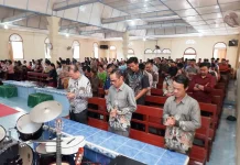 Jemaat Hililaza Antusias Dukung Pembangunan Rumah Dinas BPHMS BNKP
