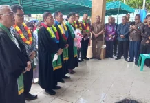 Peletakan Batu Pertama Gereja BNKP Alasa Jadi Tonggak Pelayanan Umat