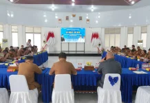 Bupati Amizaro Waruwu Pimpin Rapat Lintas OPD, Siapkan Penyambutan Menteri
