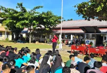 Siswa SMAN 1 Gunungsitoli Latihan Vertical Rescue Bareng Basarnas Nias