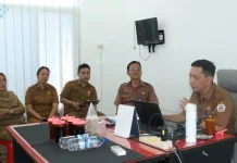 Diskominfo dan Bapenda Gunungsitoli Bahas Integrasi Aplikasi Pendapatan Daerah