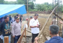 Kades Lolofaoso: Peletakan Batu Pertama Gerai KDMP Langkah Awal Kemajuan Desa