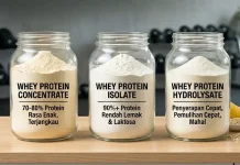 Mengenal Jenis-Jenis Whey Protein, Jangan Sampai Salah Pilih