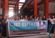 Layanan KB Serentak pada Momentum HARGANAS ke-33 kota Gunungsitoli