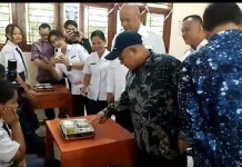 Menteri Pendidikan Dasar dan Menengah Abdul Mu'ti kunjungi Nias Utara