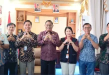 Wakil Bupati Nias Barat Terima Kunjungan BPS dan Petugas Sensus