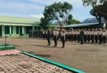 Kodim 0213/Nias Bina 250 Kadet Perkuat Jiwa Bela Negara