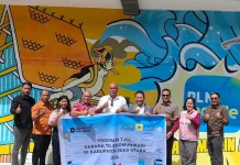 Pemkab Nias Utara Terima Bantuan Satelit dari PLN Icon Plus Sumbagut