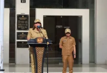 Sekda Nias Barat Sampaikan Apresiasi kepada ASN yang Hadir Tepat Waktu