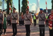 Kapolres Nias Pimpin Sertijab Kapolsek dan Pelantikan Kabaglog