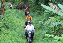 Kunjungi Enam Desa, Bupati Eliyunus: Fokus Pembangunan Jembatan Moro'o