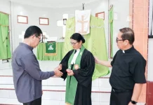 BNKP Lepas Pdt. Edina Hulu ke Masa Emeritas setelah 21 Tahun Melayani