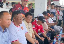 Ketua KONI Sumut berkunjung ke Lapangan Pelita dan Menyaksikan Turnamen PSSI