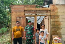Kodim 0213/Nias Perkuat Kepedulian Sosial lewat BantuanTerdampak Bencana