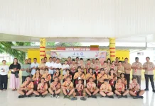 Kwartir Cabang Nias Utara Lepas 18 Pramuka ke Jambore Daerah Sumut 2026