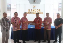 Cardan Nazara Tekankan Inovasi usai Sertijab di Kecamatan Tugala Oyo