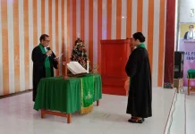 BNKP Lantik Pdt. Astrit Gaurifa di Jemaat Unitas Afia