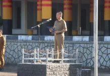 Wabup Yusman Zega Jadi Inspektur Upacara Bendera, Berikut Arahannya