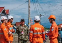 PLN UP3 Nias Imbau Warga Lapor jika Membangun di Bawah Jaringan Listrik