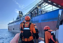 Basarnas Nias Temukan KM UNEI Hilang Kontak, 16 POB Ditemukan Selamat