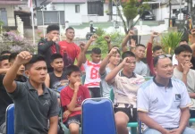 Argentina Lolos ke Semifinal, Nobar Kodim 0213/Nias Disambut Antusias Warga