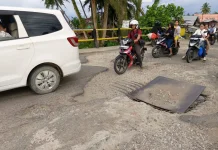 Pemprovsu Alokasikan Rp4,5 Miliar Ganti Lantai Jembatan Idano Mo'awo Gunungsitoli