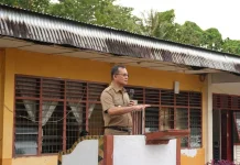 Buka MPLS di SMPN 1 Sitolu Ori, Wabub Yusman Zega Ajak Siswa Hormati Orang Tua