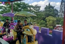 Kwarcab Gerakan Pramuka Nias Kunjungi objek wisata Hillpark Sibolangit