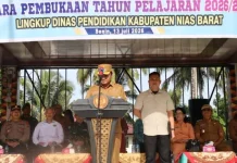 Bupati Eliyunus Ajak Generasi Muda Wujudkan Nias Barat CERAH