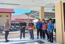 Damkar Gunungsitoli Tinjau Proteksi Kebakaran Polres Nias