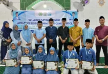 DPK BKPRMI Kecamatan Gunungsitoli Utara Hadiri Penyambutan Kafilah FASI ke-XIII