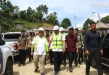 "Gubernur Sumut Tinjau Progres Pembangunan SMA Sukma Nias"