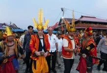 Bupati Amizaro Dampingi Gubernur Sumut dan Dubes Prancis Kunjungi  Bawamataluo