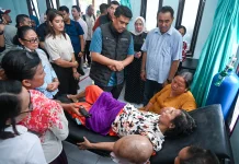 Gubernur Sumut Bantu Pasien Tumor Ganas di Nias Selatan