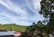 Hujan Ringan - Sedang Diprediksi Terjadi di Kepuluan Nias pada Siang-Sore Hari