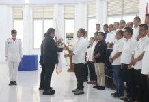 MUSORKAB Selesai, Noferman Zega Nahkodai KONI Nias Utara 2026-2030