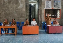Pemkab Nias Utara Monitoring dan Pembinaan Posyandu 6 SPM di Desa Ombolata Sawo