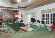 Bawaslu Nias Utara Terima 4 Siswa Prakerin SMKN 1 Tugala Oyo