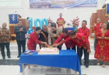 Bendum BNKP Hadiri HUT ke 100 Jemaat Hutabalang