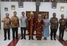 Wabup Nias Utara Hadiri Pisah Sambut Dandim 0213/Nias di Aula Pendopo Gunungsitoli