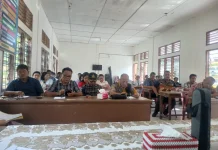 Bangun Koordinasi, Pemangku Kepentingan se-Kecamatan Tuhemberua Gelar Rakor