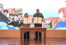 Bupati Nias Utara Teken MoU dengan Bappenas untuk Penguatan SDM