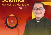 Anggota DPD RI Ucapkan Selamat Hari Jadi Kabupaten Nias Selatan