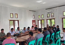 Diskominfo Nias Utara Gelar Rapat Staf dan Lepas PNS S2 Beasiswa Afirmasi